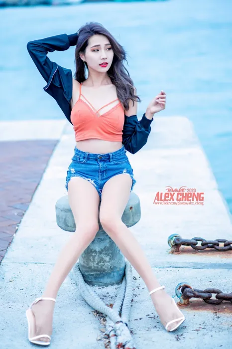 [Mzsock] NO.023 Long-legged beauty model Anita Zhuxuan sexy outdoor shot street photography#[44P]-9