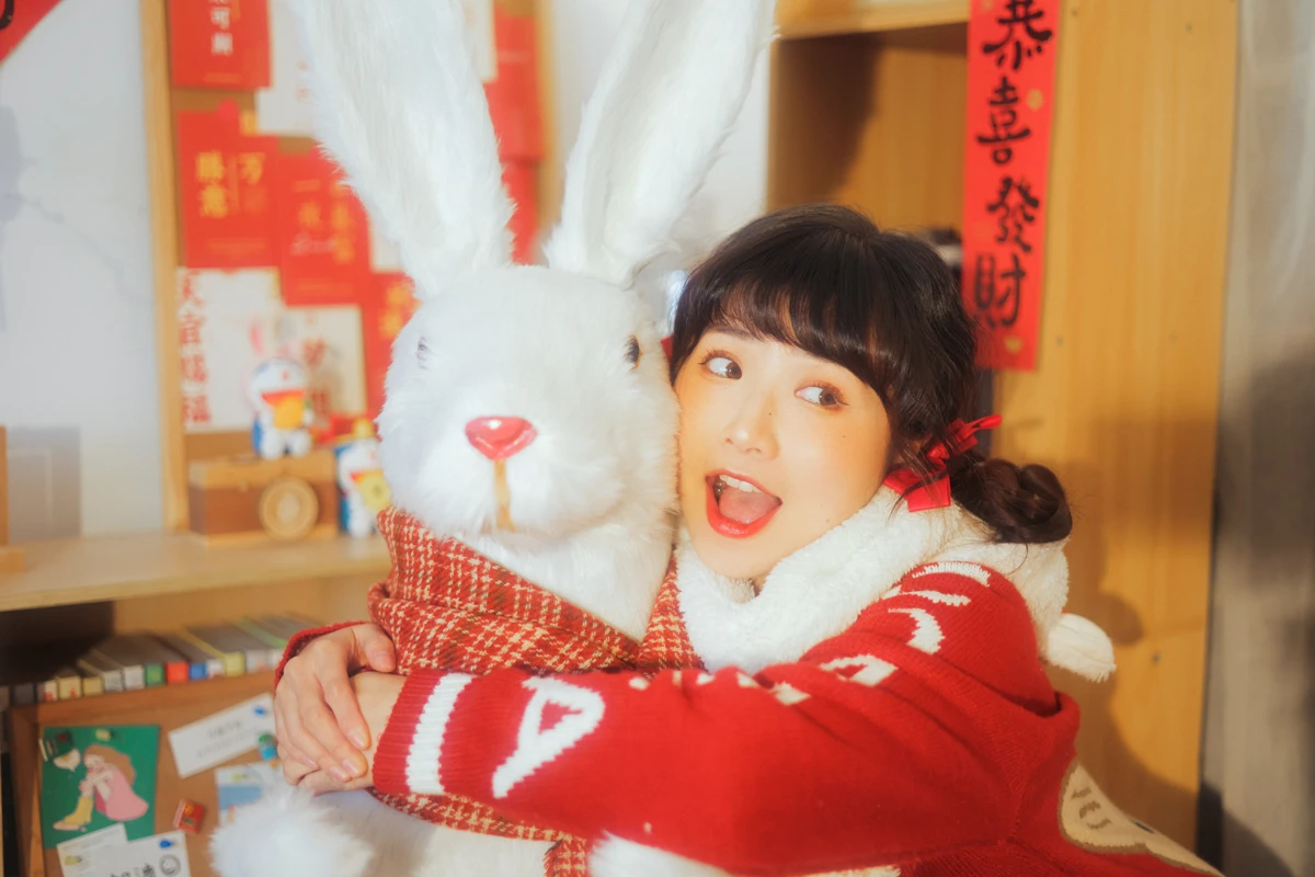 [YITUYU] 2023.01.14 Vol.2916 Rabbit comes to run Fatty Blue-#[27P]-6